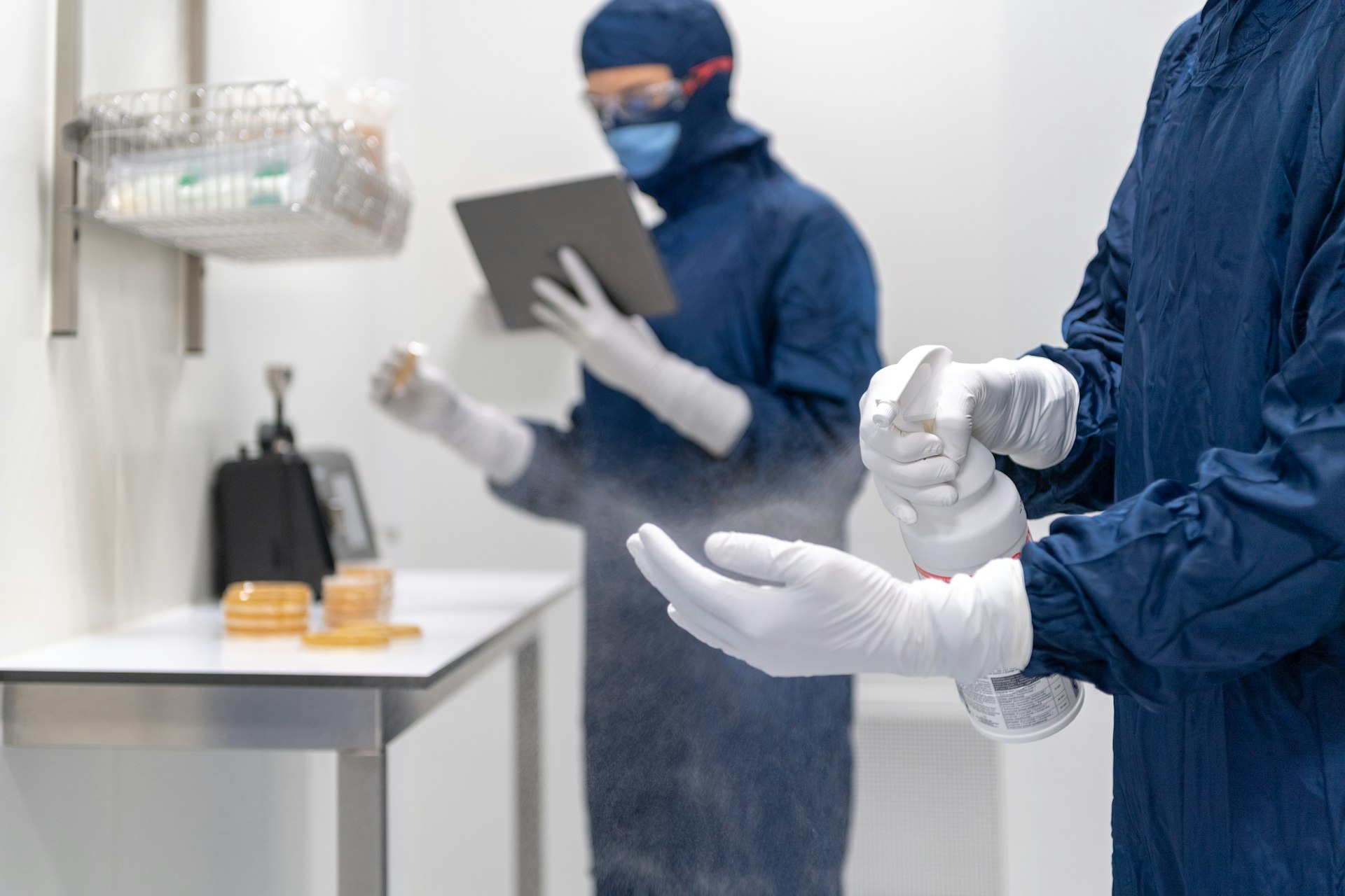 Pharmaceutical manufacturing clean room